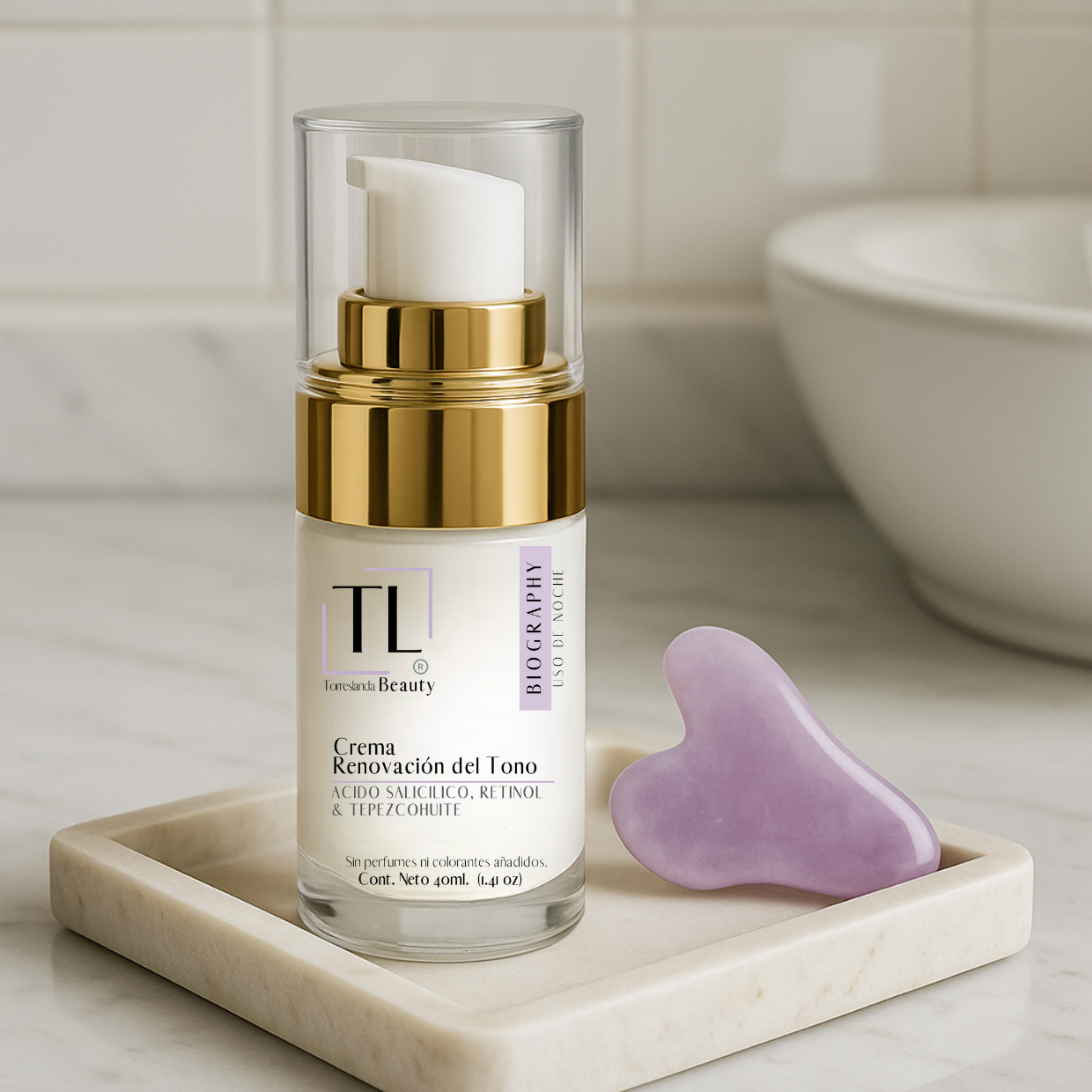 Crema Renovación del Tono -Biography