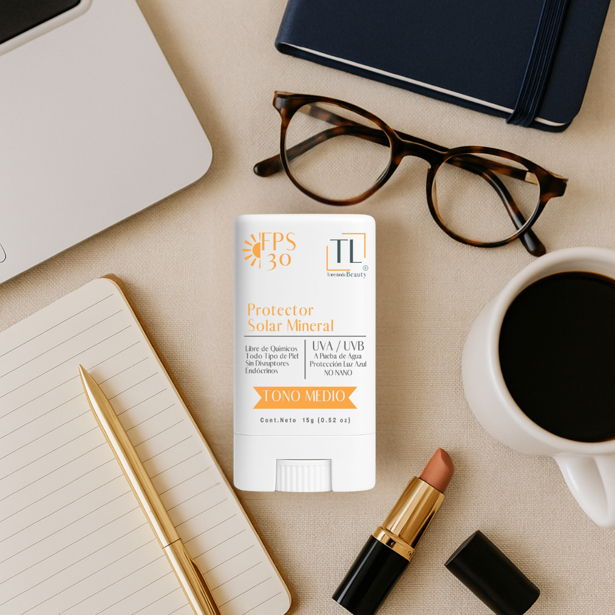 Protección Solar Mineral TONO MEDIO