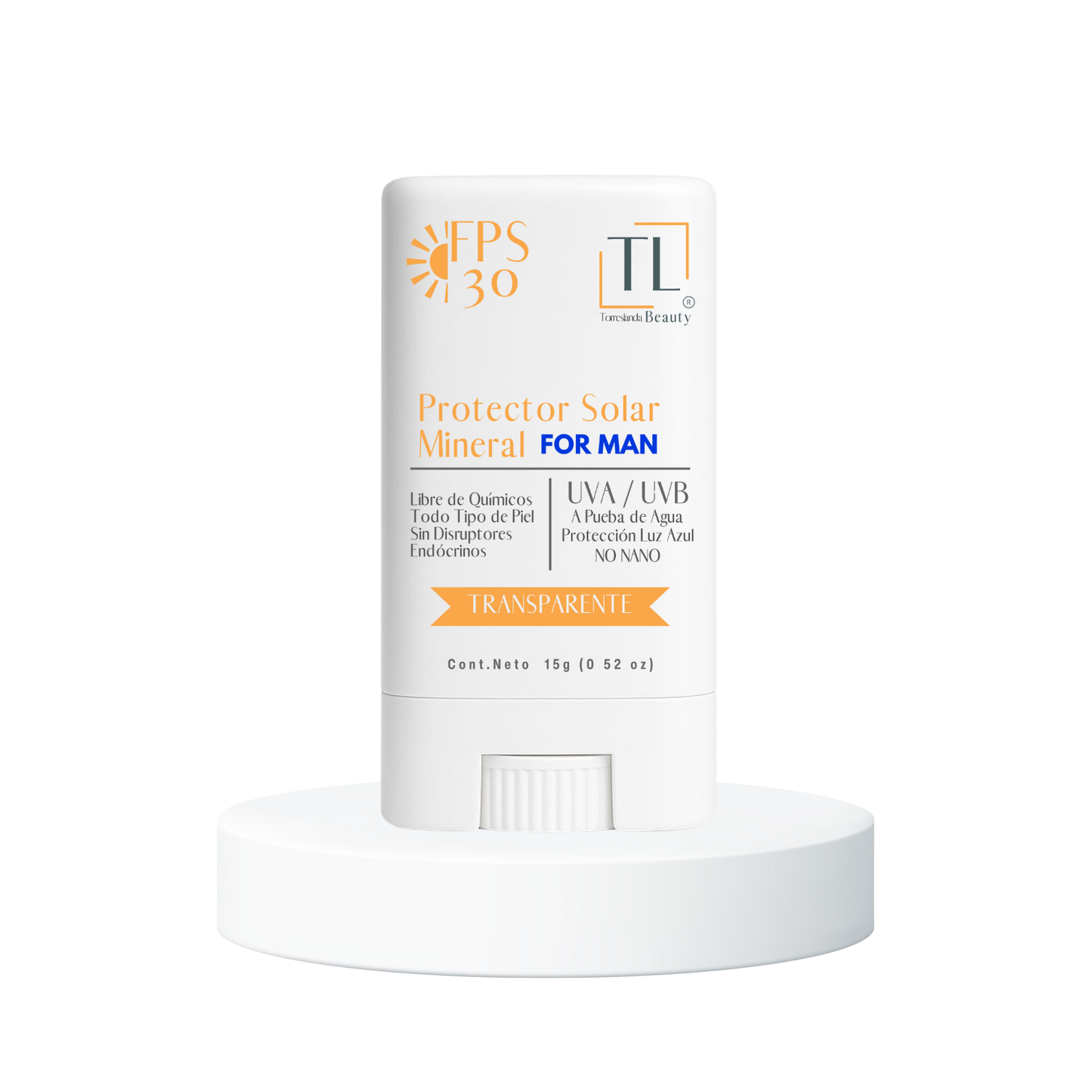 Protección Solar Mineral FOR MAN