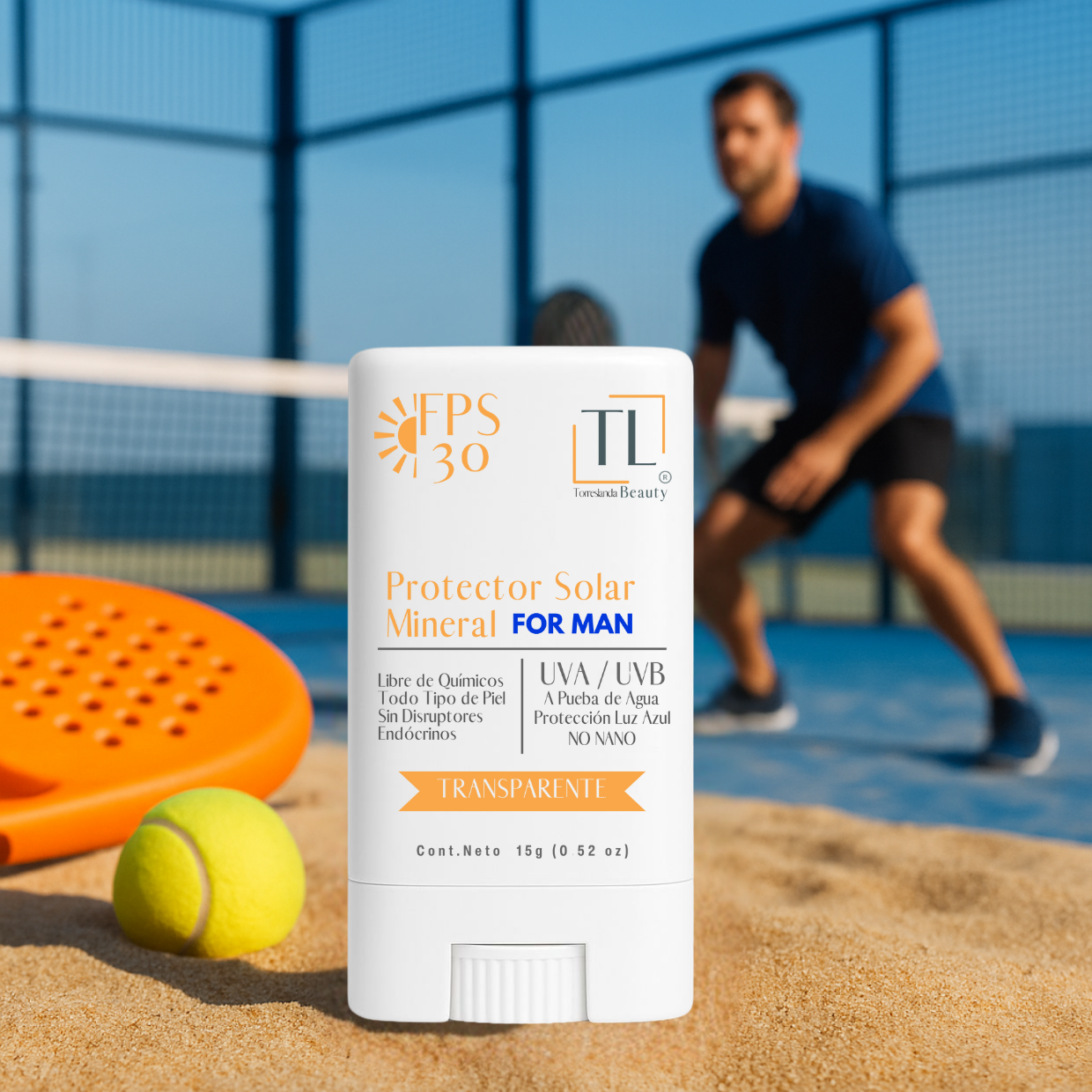 Protección Solar Mineral FOR MAN