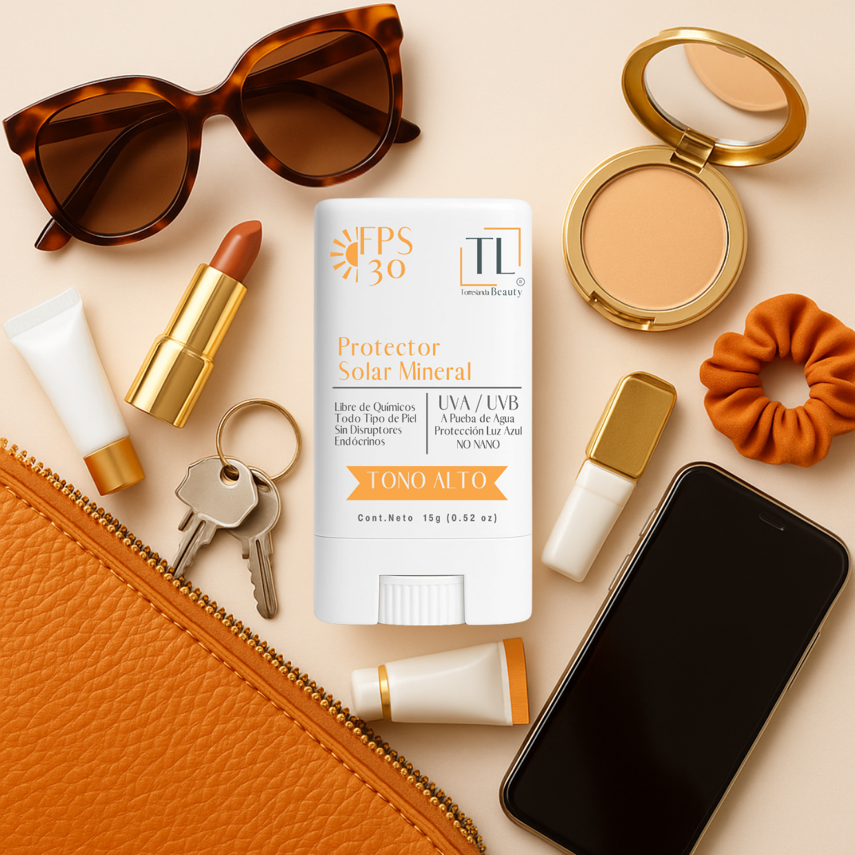 Protección Solar Mineral TONO MEDIO