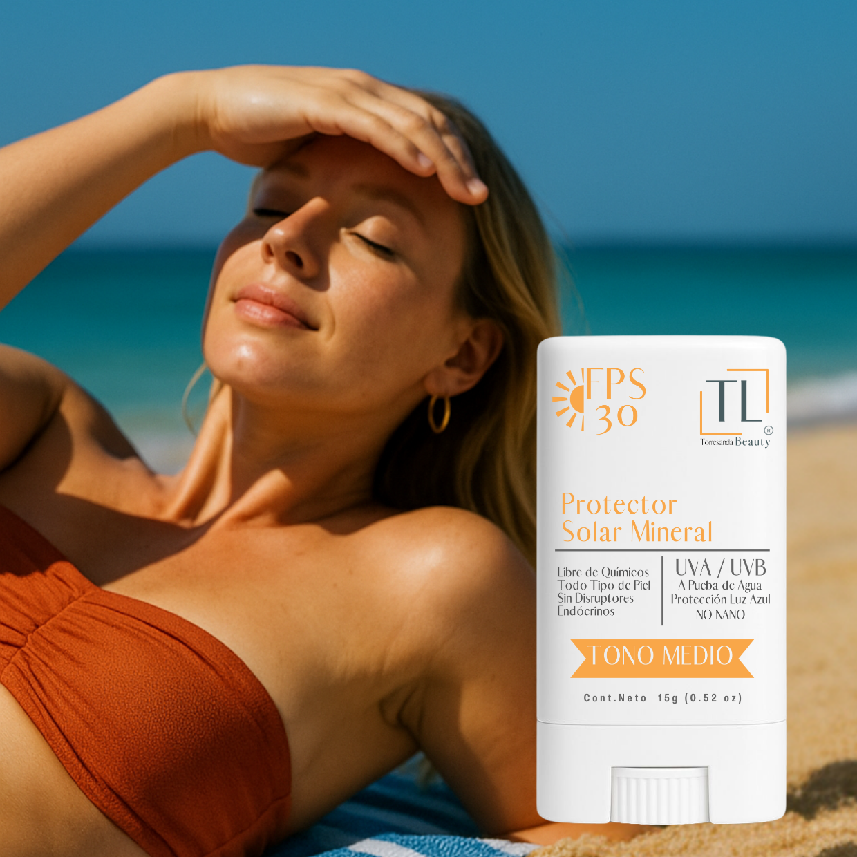 Protección Solar Mineral TONO MEDIO